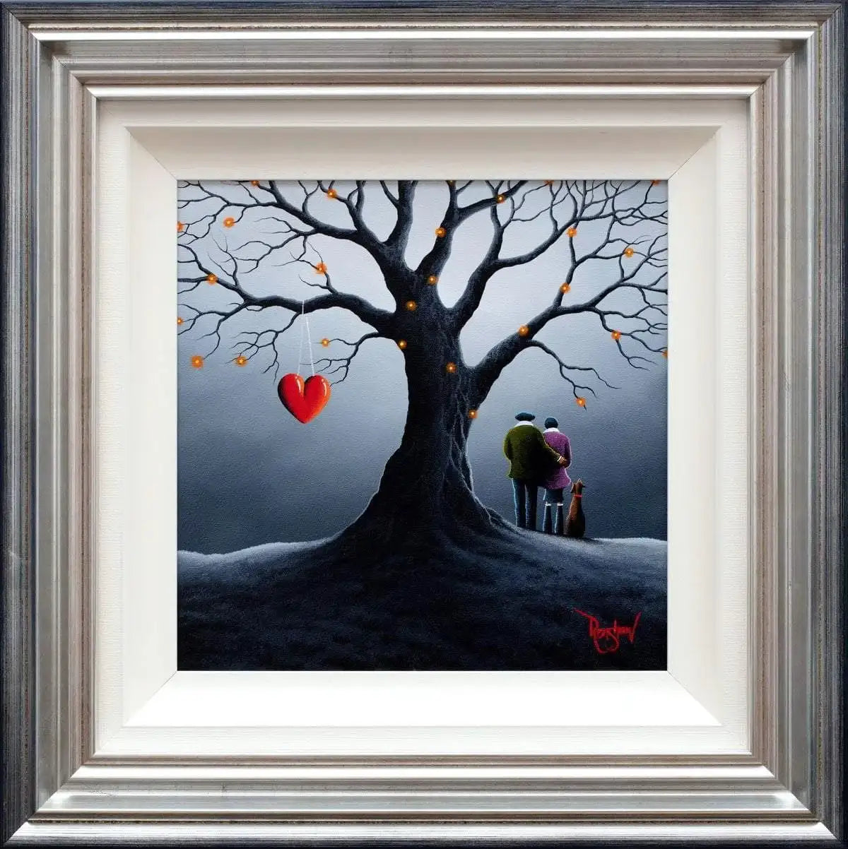 You're My Everything - Original - SOLD by artist David Renshaw - Wyecliffe Galleries