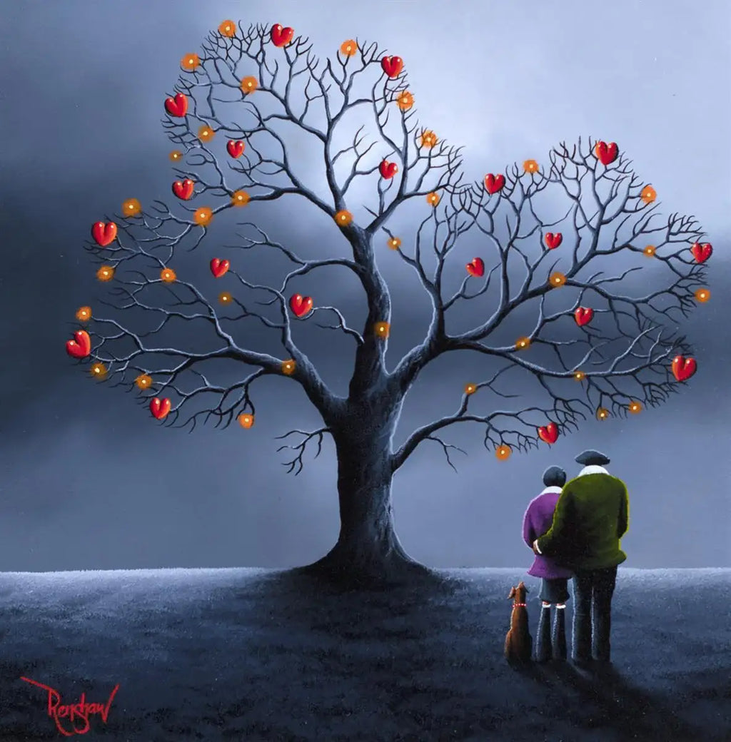 You're My Light In The Dark - Original - SOLD by artist David Renshaw - Wyecliffe Galleries