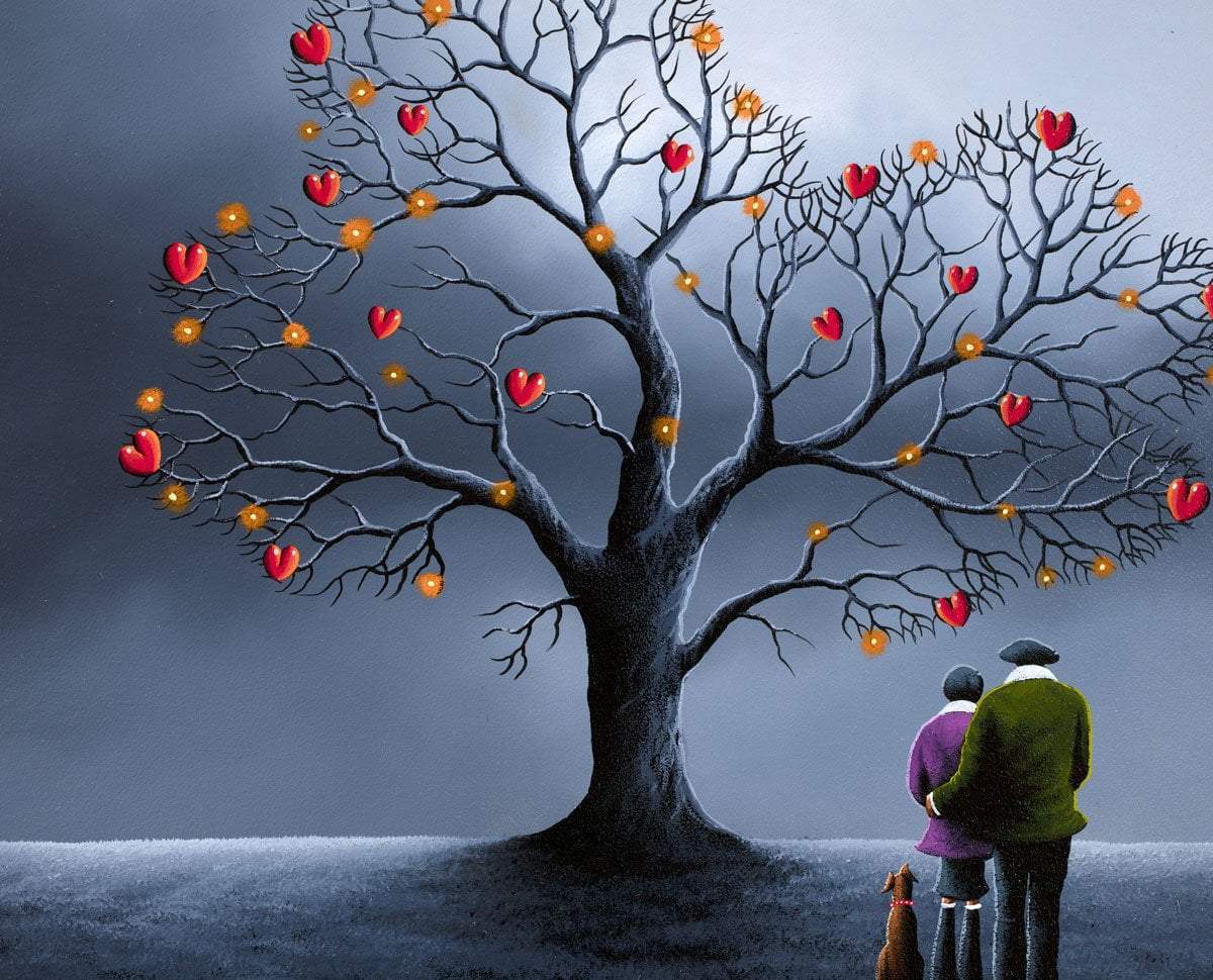 You're My Light In The Dark - Original - SOLD by artist David Renshaw - Wyecliffe Galleries