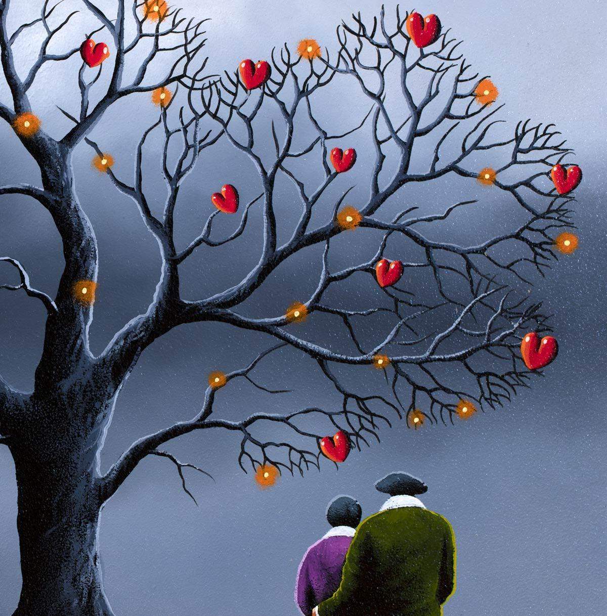 You're My Light In The Dark - Original - SOLD by artist David Renshaw - Wyecliffe Galleries