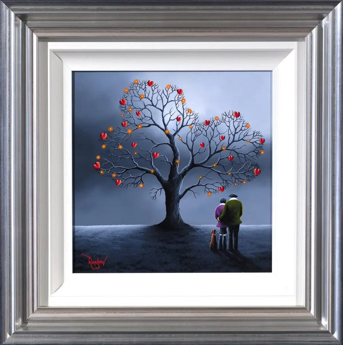 You're My Light In The Dark - Original - SOLD by artist David Renshaw - Wyecliffe Galleries