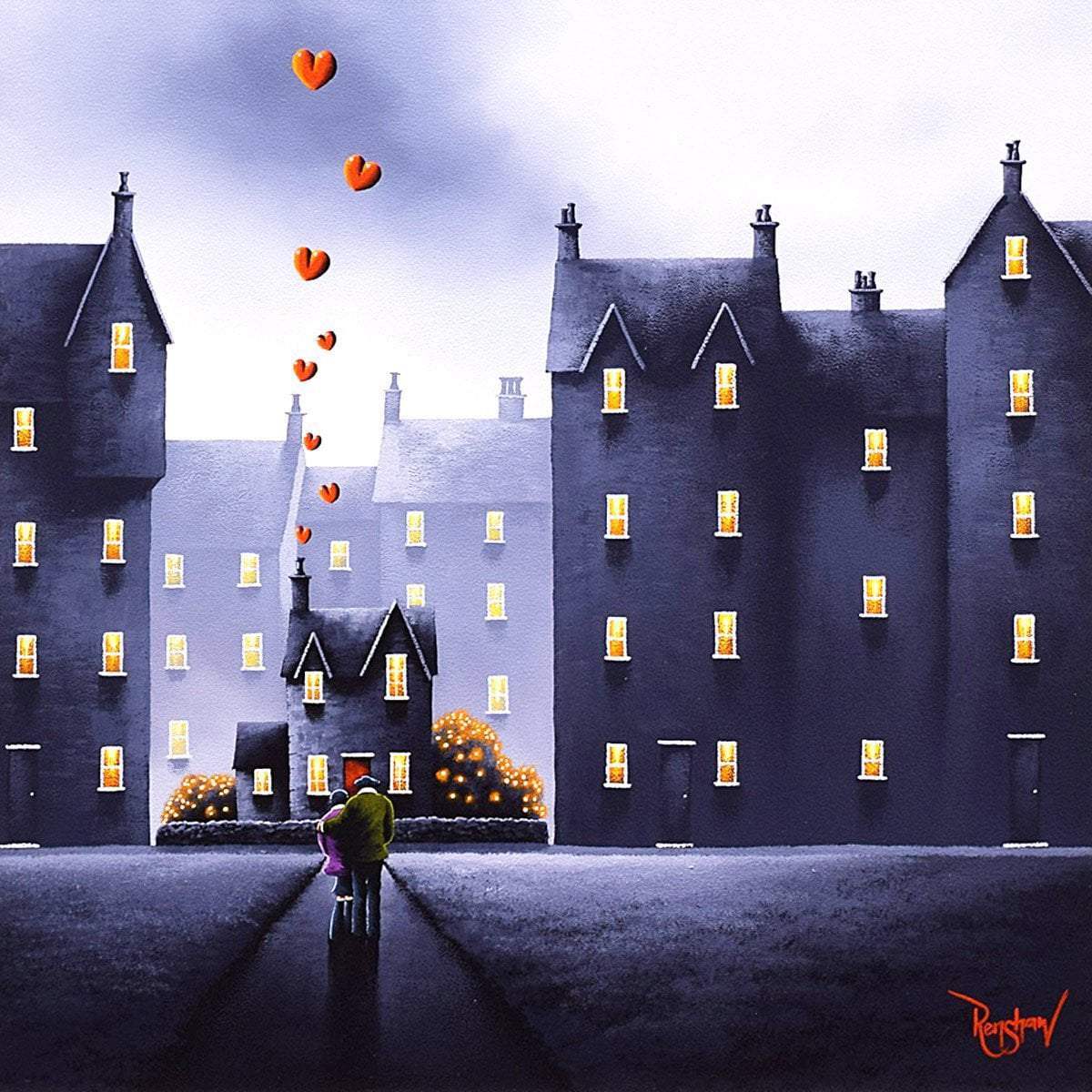You've Got the Love - Original - SOLD by artist David Renshaw - Wyecliffe Galleries