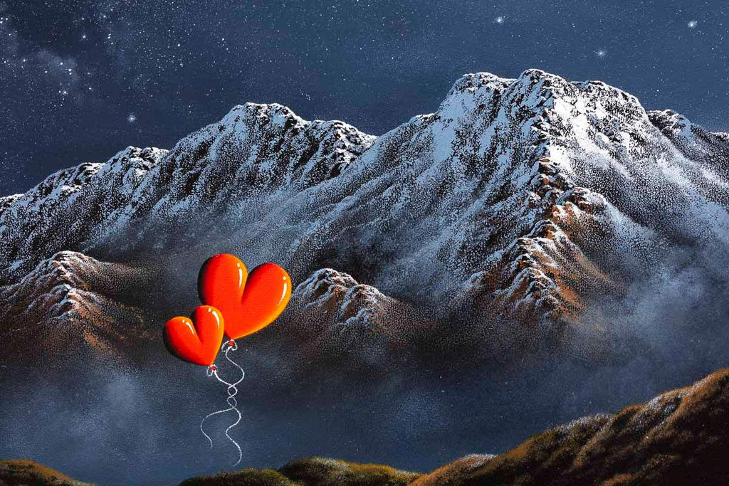 Your Love Means Everything - Original - SOLD by artist David Renshaw - Wyecliffe Galleries