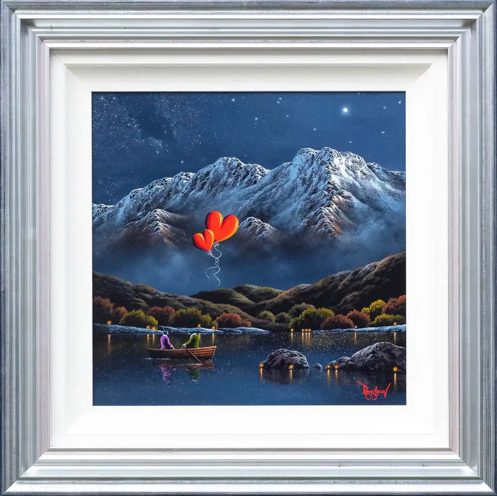Your Love Means Everything - Original - SOLD by artist David Renshaw - Wyecliffe Galleries
