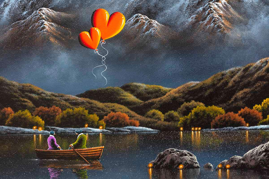 Your Love Means Everything - Original - SOLD by artist David Renshaw - Wyecliffe Galleries