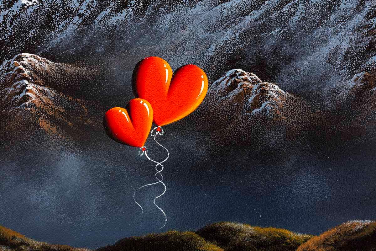 Your Love Means Everything - Original - SOLD by artist David Renshaw - Wyecliffe Galleries