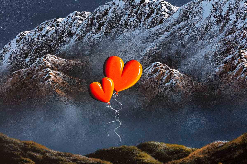 Your Love Means Everything - Original - SOLD by artist David Renshaw - Wyecliffe Galleries