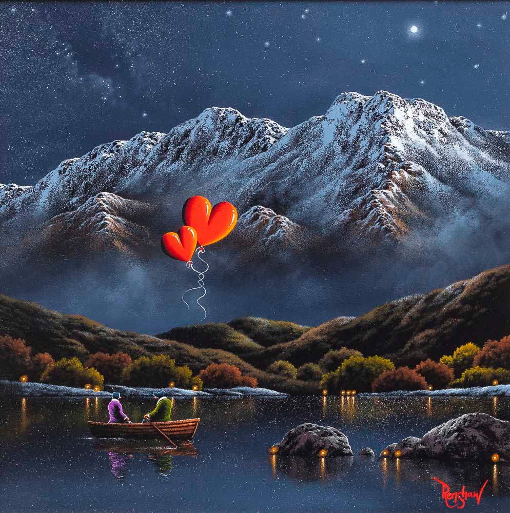Your Love Means Everything - Original - SOLD by artist David Renshaw - Wyecliffe Galleries