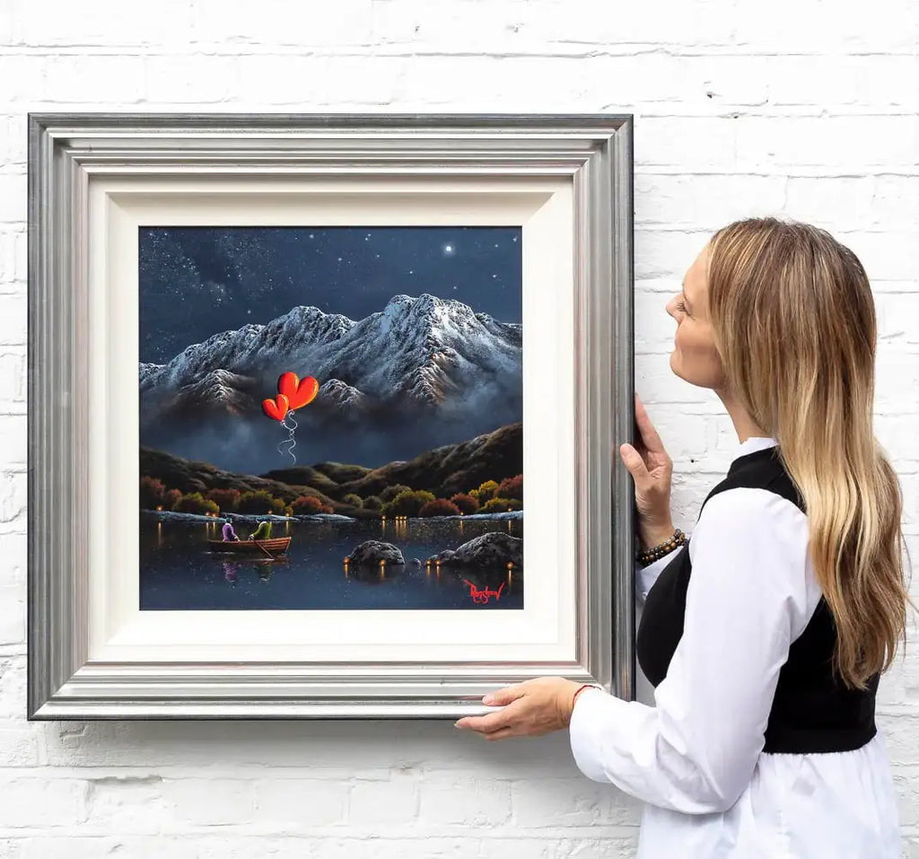 Your Love Means Everything - Original - SOLD by artist David Renshaw - Wyecliffe Galleries