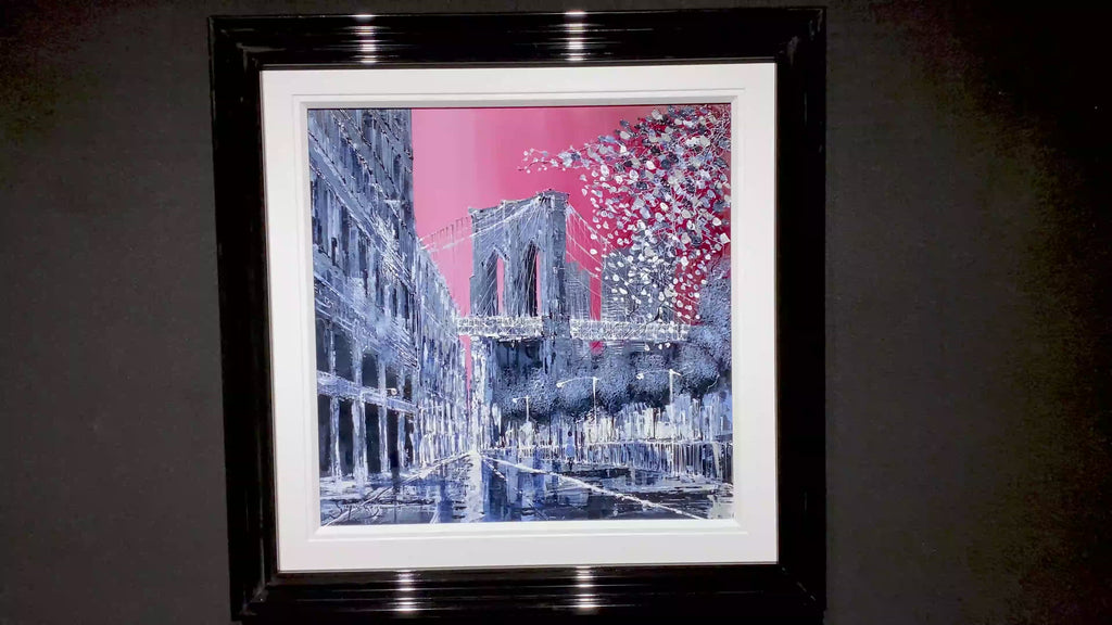 Fuchsia Downfall - Original - SOLD