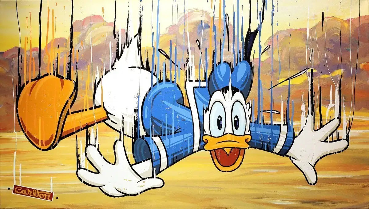 Fallin' Donald #29 - Original - SOLD by artist Disney - Wyecliffe Galleries