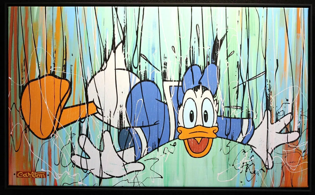 Fallin' Donald #7 - Original - SOLD by artist Disney - Wyecliffe Galleries