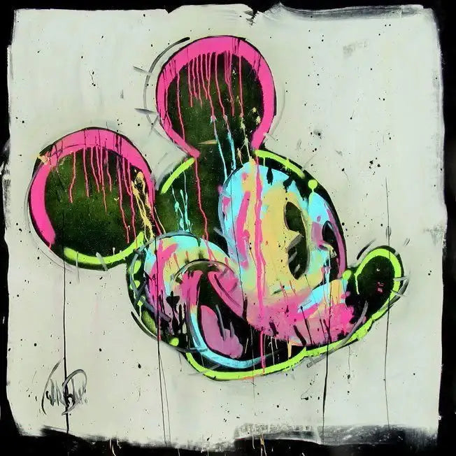 Mickey and Hue - ORIGINAL - SOLD by artist Disney - Wyecliffe Galleries