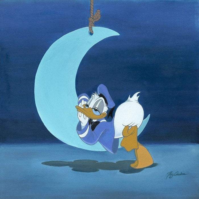 Over the Moon - SOLD by artist Disney - Wyecliffe Galleries