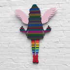 Angel Cake Miniature - Floral Striped - Original - SOLD