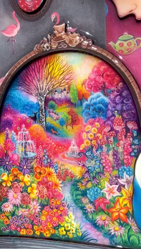 Alice Finds the Little Door - RARE Edition - SOLD