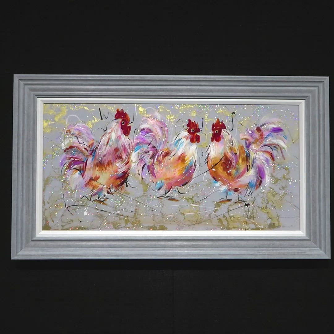 Clucking Away - Original