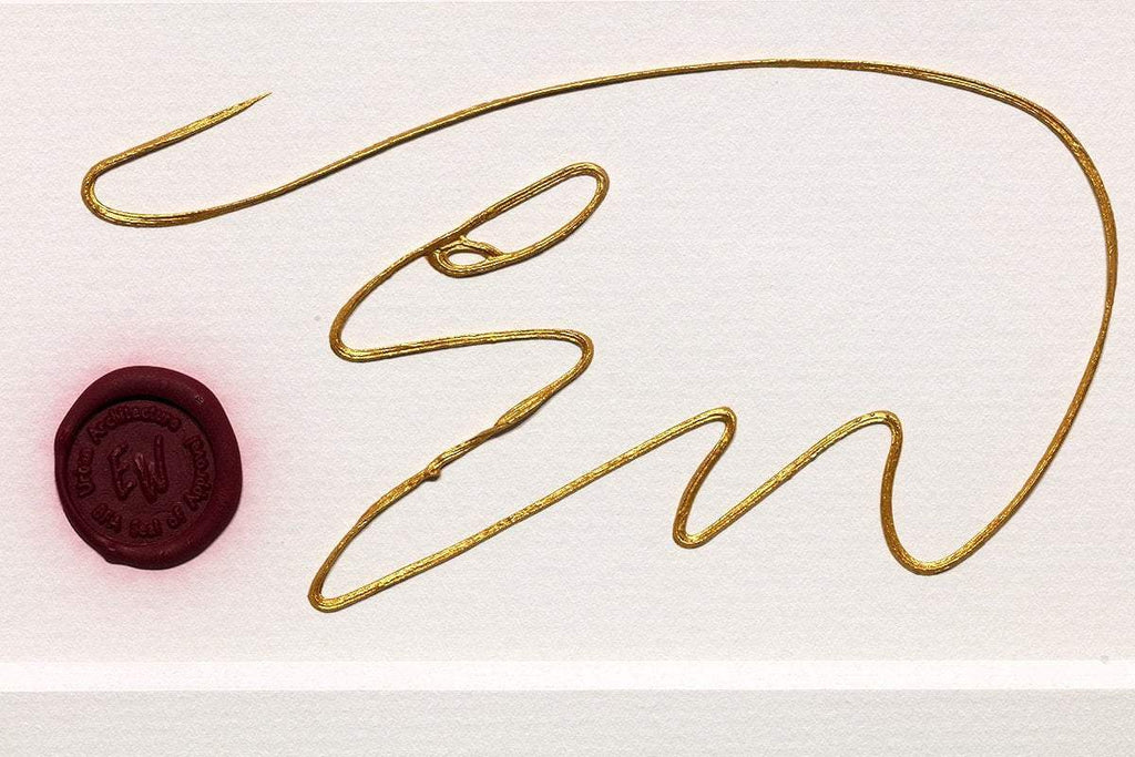 A Rooftop View - Original - SOLD by artist Edward Waite - Wyecliffe Galleries