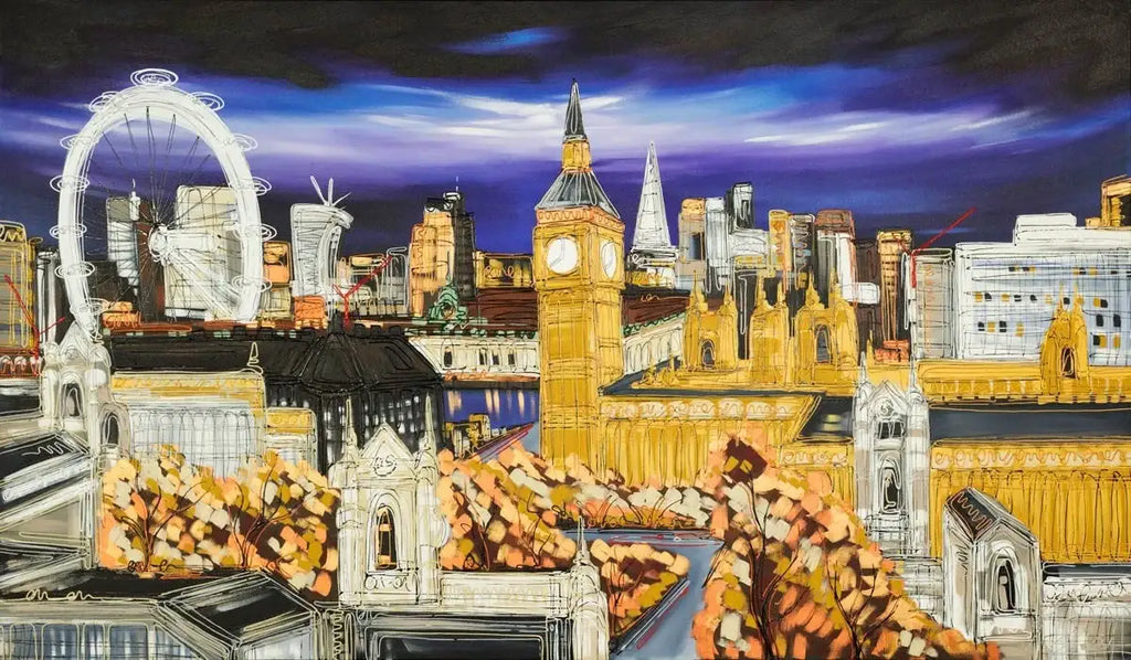 Corridors of Power - SOLD by artist Edward Waite - Wyecliffe Galleries