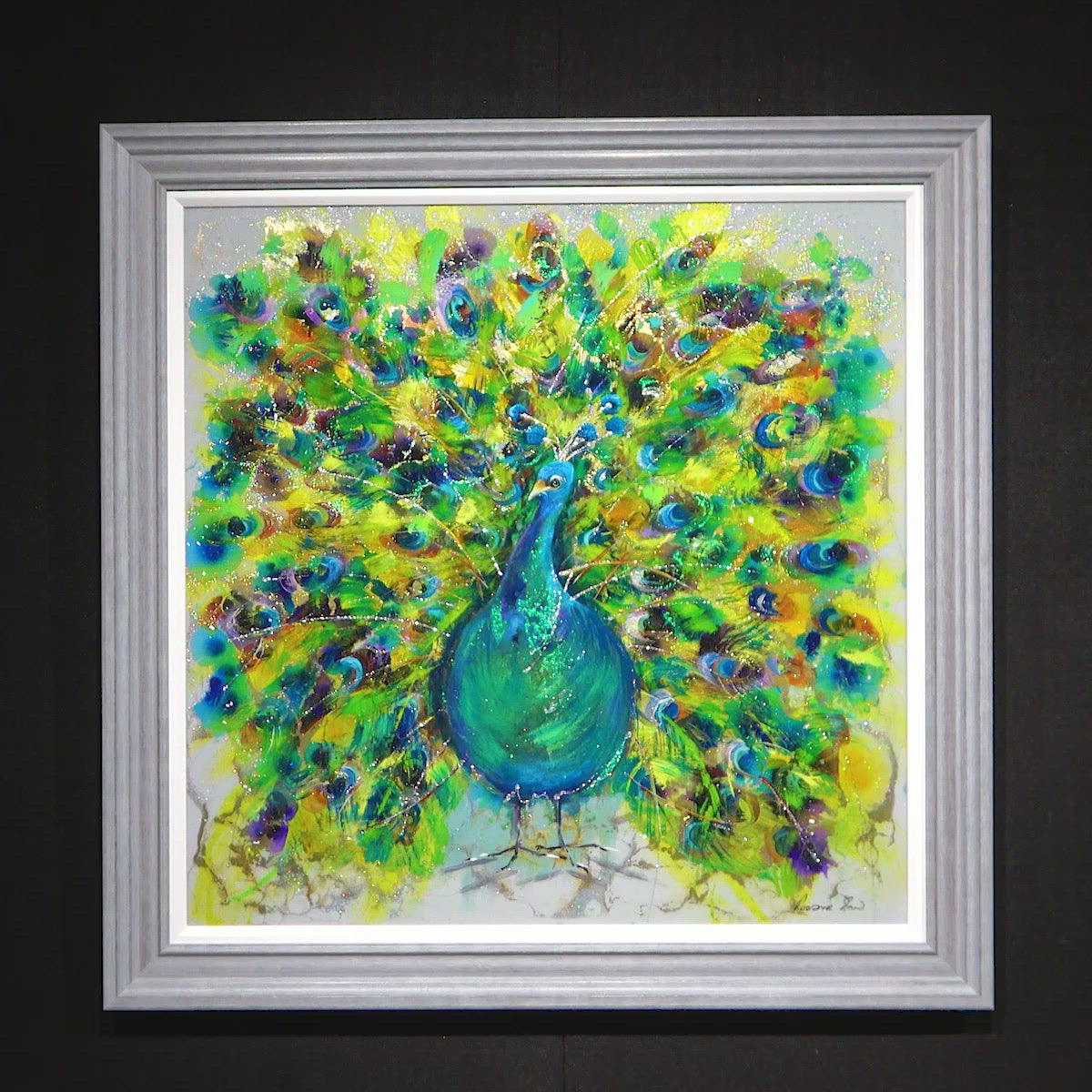 Peacock Pride - Original - SOLD