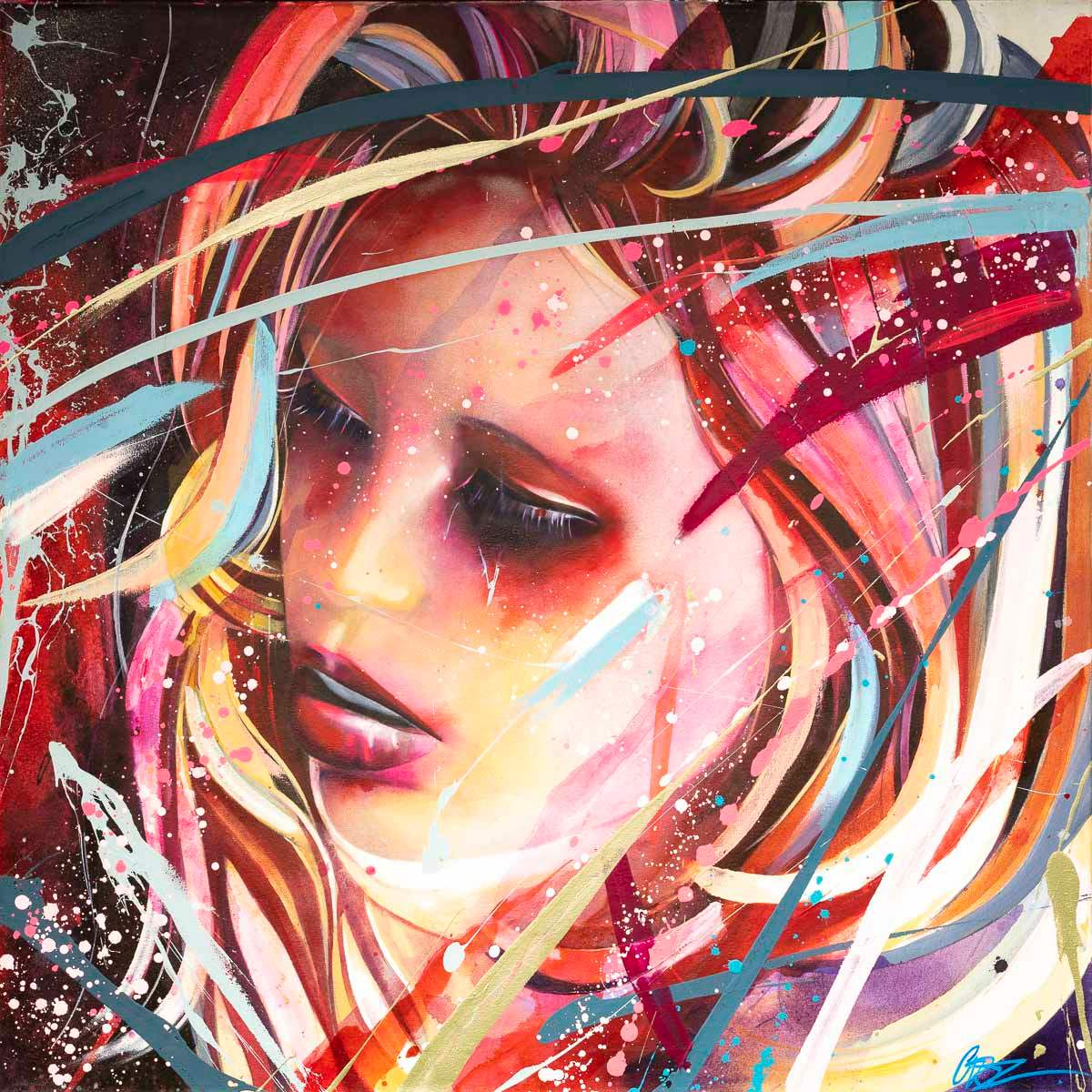 Breathing - Original by artist Emma Grzonkowski - Wyecliffe Galleries