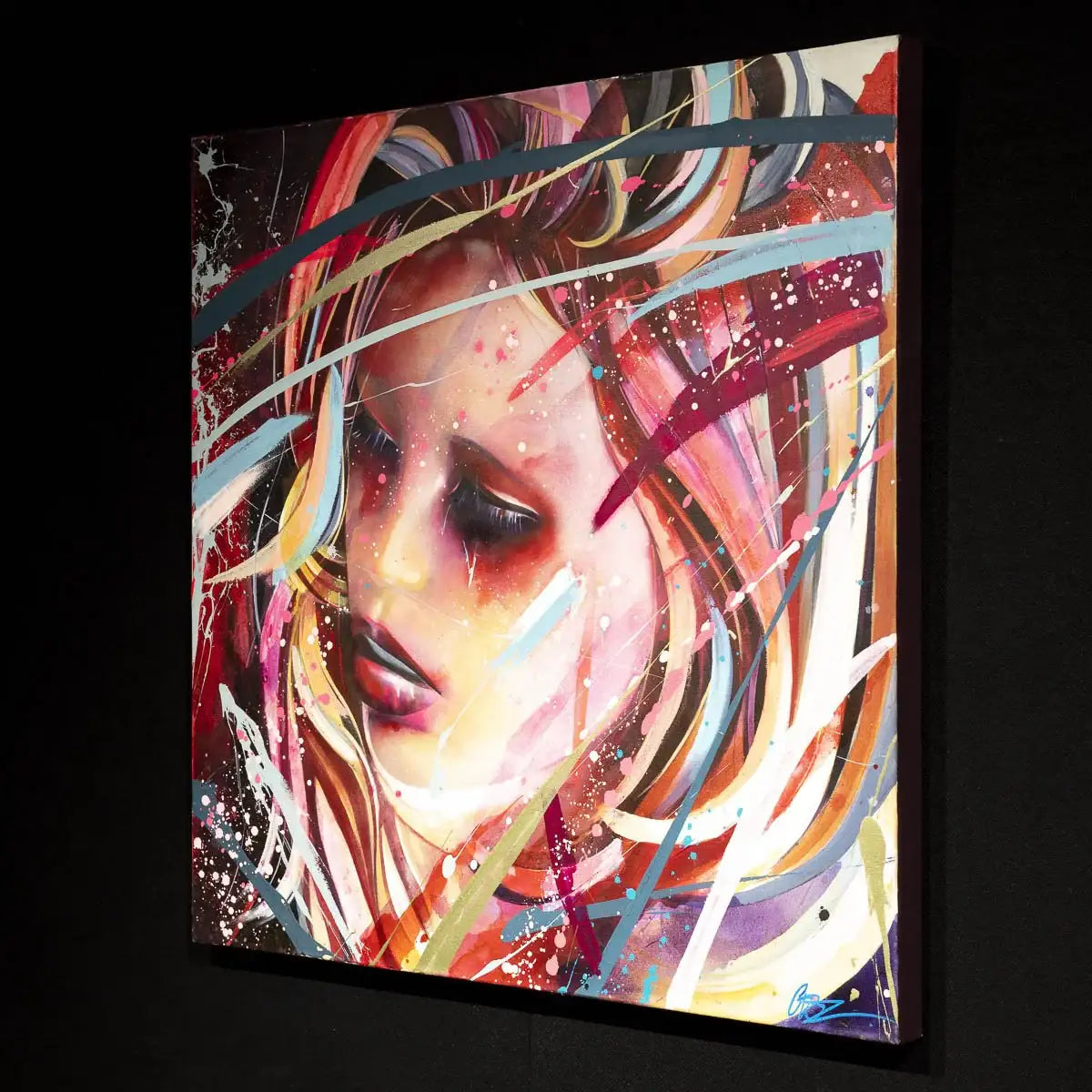 Breathing - Original by artist Emma Grzonkowski - Wyecliffe Galleries