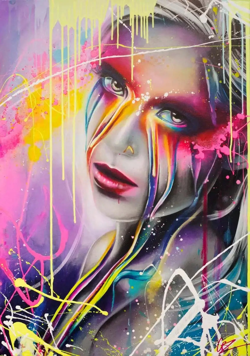 Neon Soul - Edition - SOLD OUT by artist Emma Grzonkowski - Wyecliffe Galleries