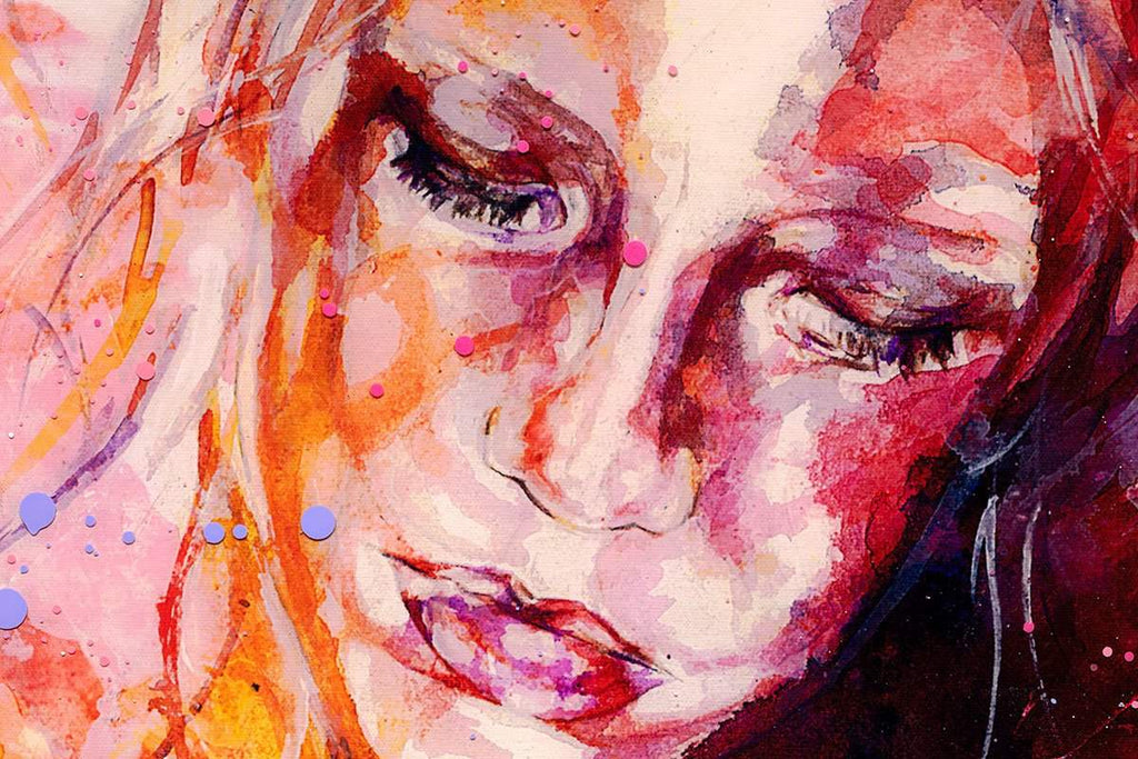 Serenity - Unique 2 Original - SOLD by artist Emma Grzonkowski - Wyecliffe Galleries