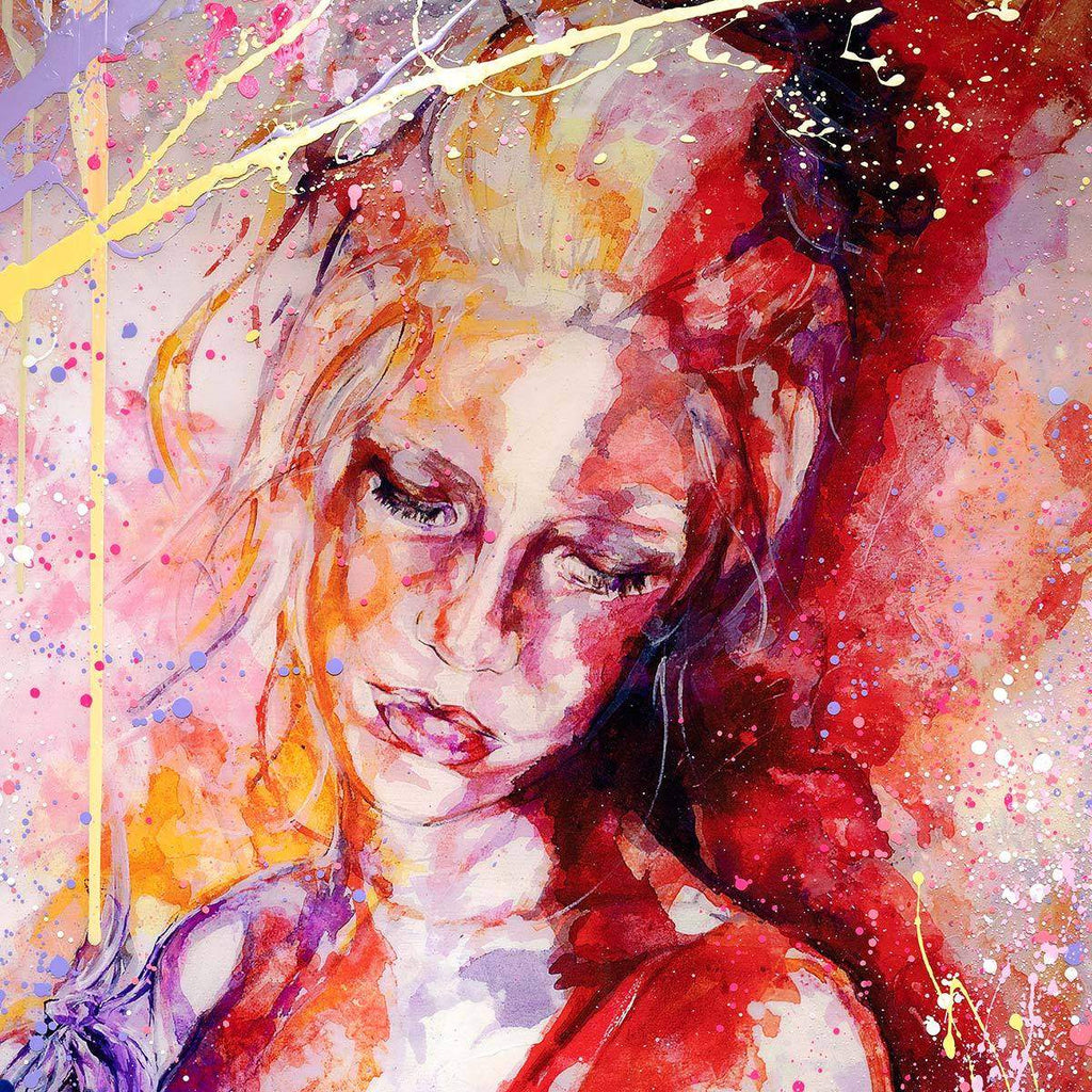 Serenity - Unique 2 Original - SOLD by artist Emma Grzonkowski - Wyecliffe Galleries