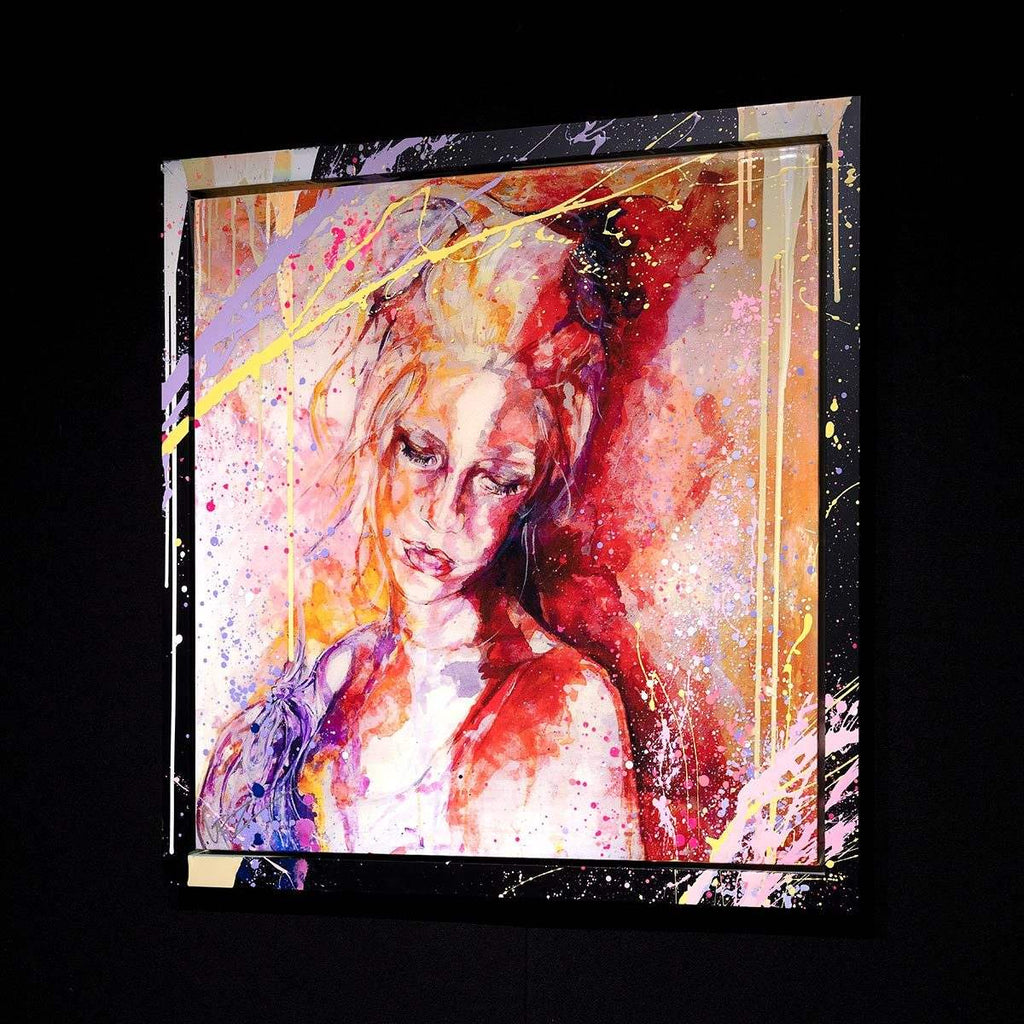 Serenity - Unique 2 Original - SOLD by artist Emma Grzonkowski - Wyecliffe Galleries