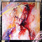 Serenity - Unique 2 Original - SOLD by artist Emma Grzonkowski - Wyecliffe Galleries