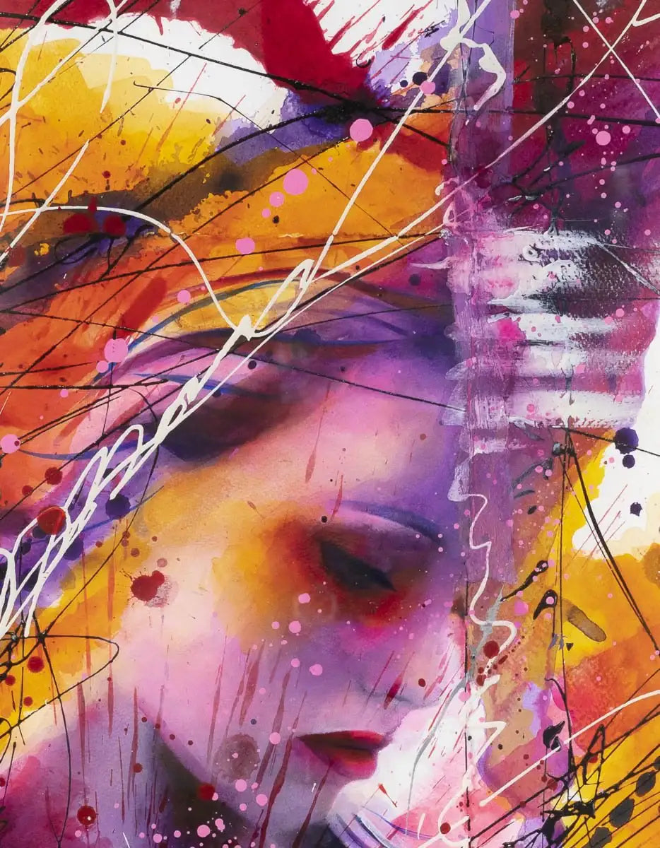 Spirits I - Original by artist Emma Grzonkowski - Wyecliffe Galleries