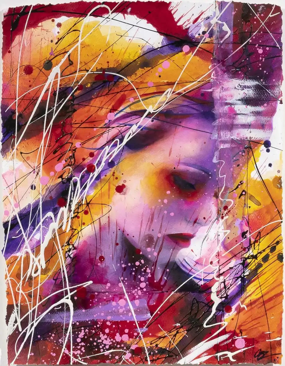 Spirits I - Original by artist Emma Grzonkowski - Wyecliffe Galleries