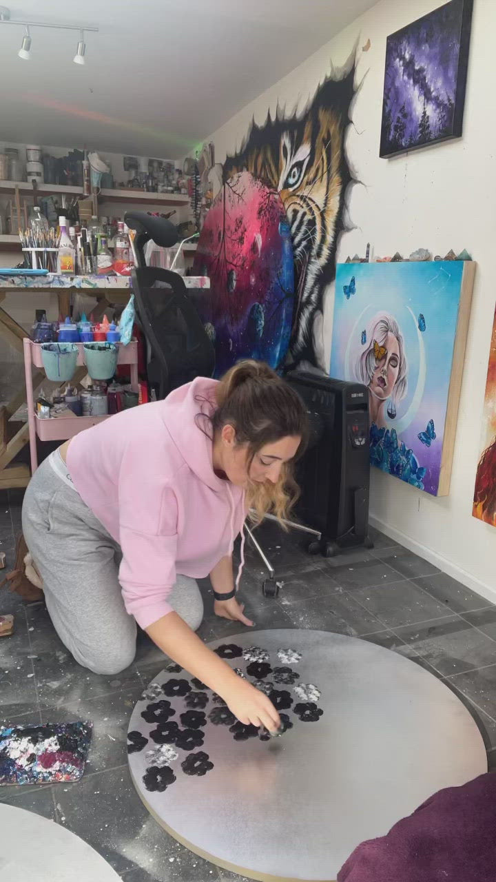 Monochromatic Blossom - Original - SOLD