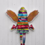 Angel Cake Medium - Framed Geometric - Original - SOLD