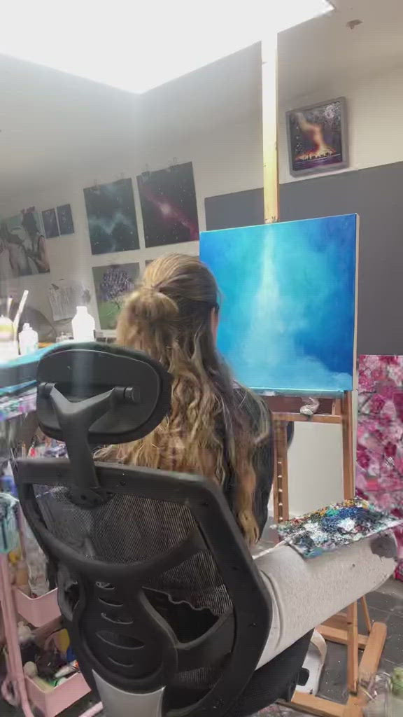 Carrying You to the Galaxy - Original - SOLD