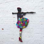 Bazooka Jo Geometric - Two Part Wall Sculpture - Original - SOLD