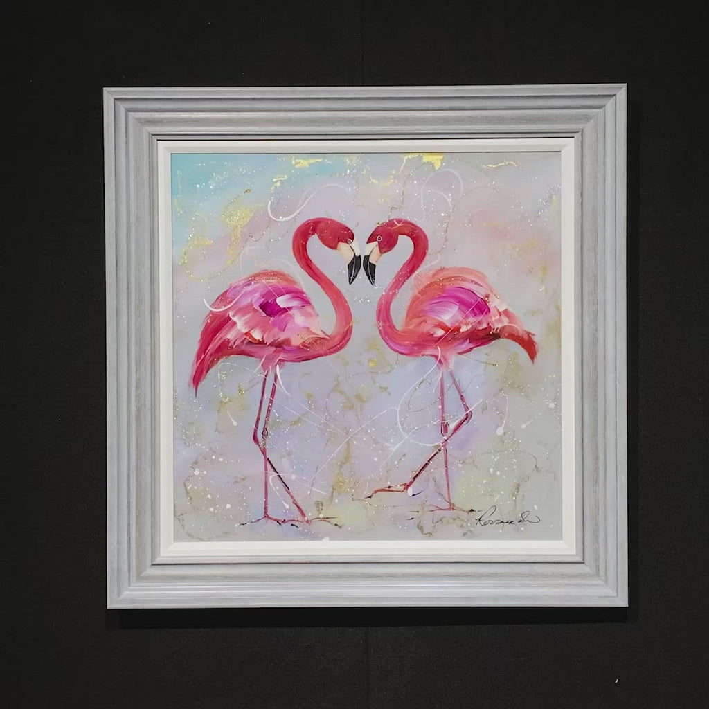 Let's Flamingle - Original - SOLD