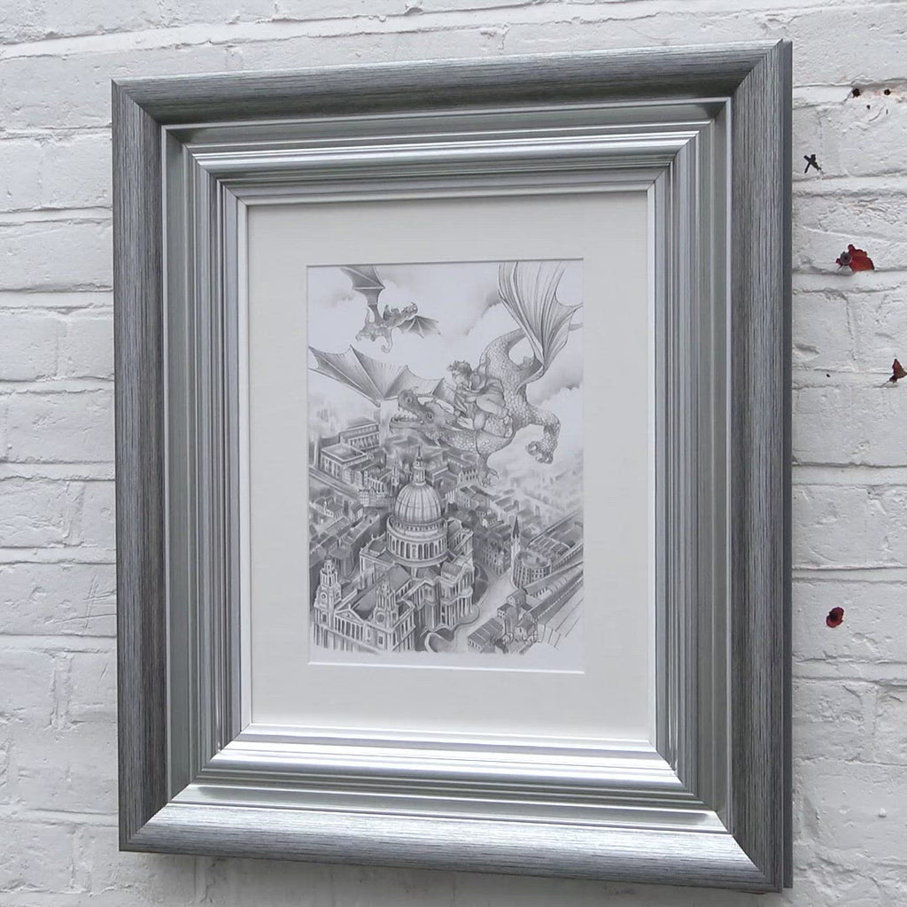 Flight Over St Pauls - Sketch Edition