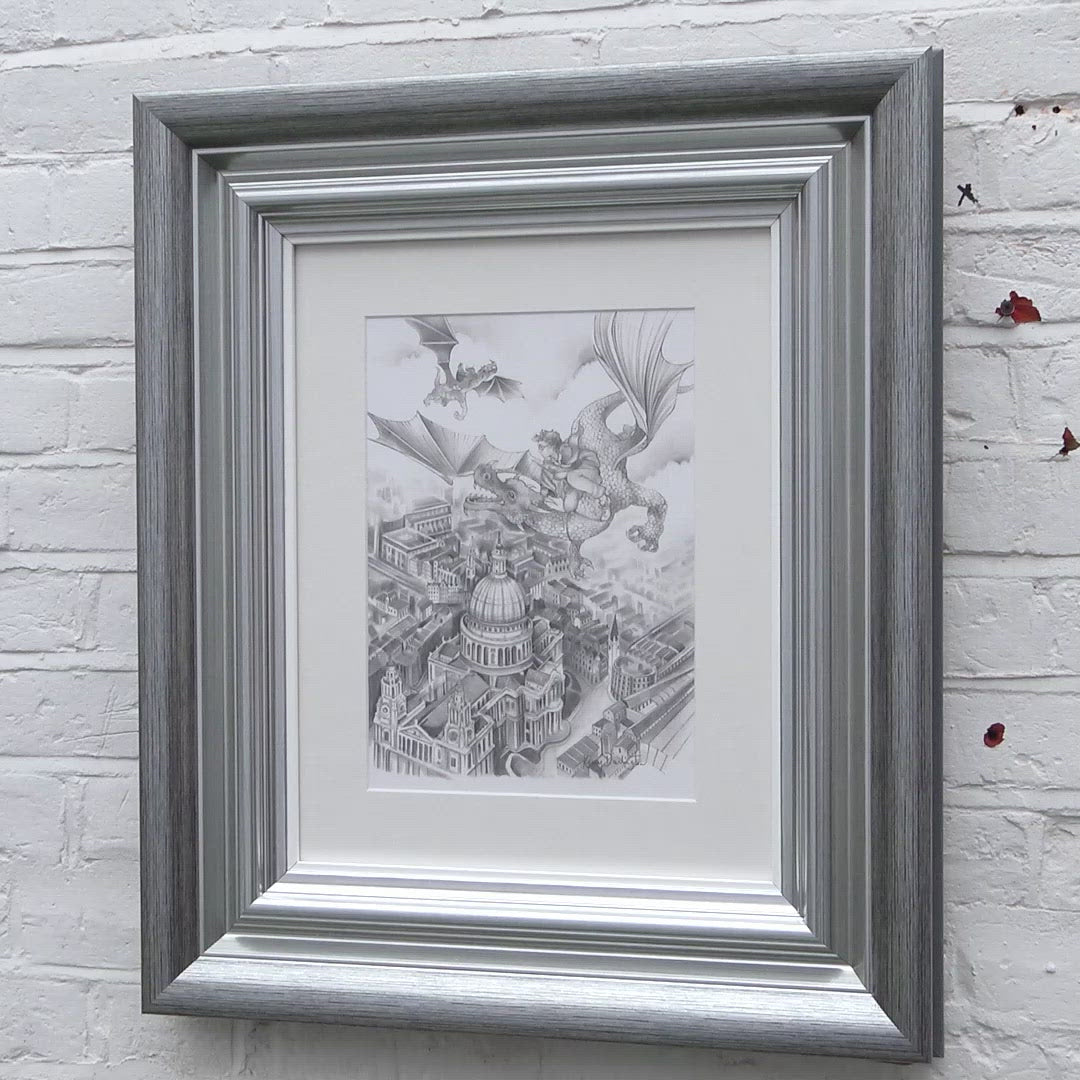 Flight Over St Pauls - Sketch Edition