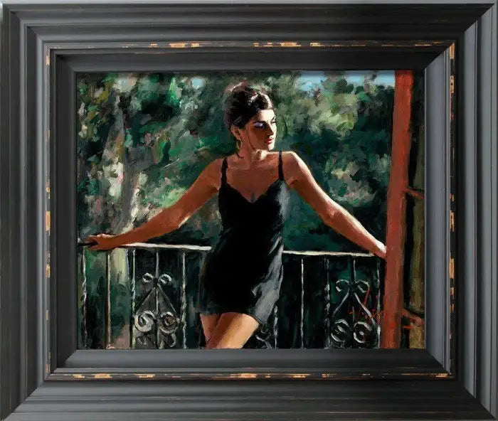 Saba in the Sun- SOLD by artist Fabian Perez - Wyecliffe Galleries