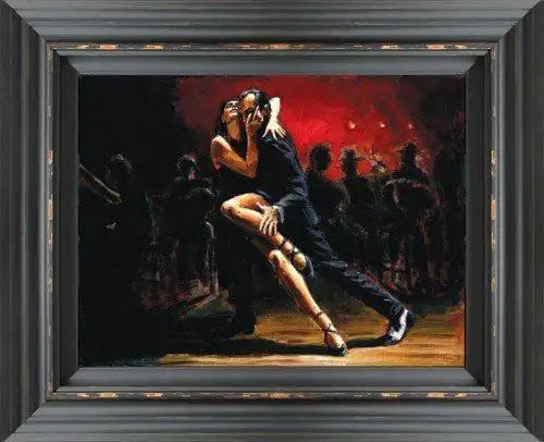 Tango in Red - SOLD OUT by artist Fabian Perez - Wyecliffe Galleries