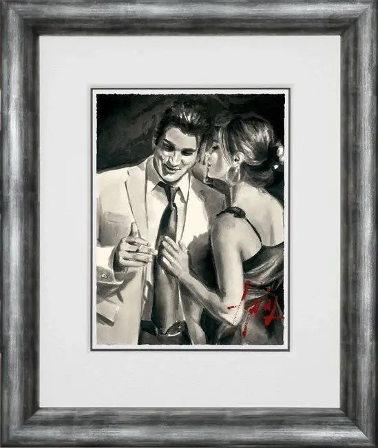 The Proposal - SOLD by artist Fabian Perez - Wyecliffe Galleries