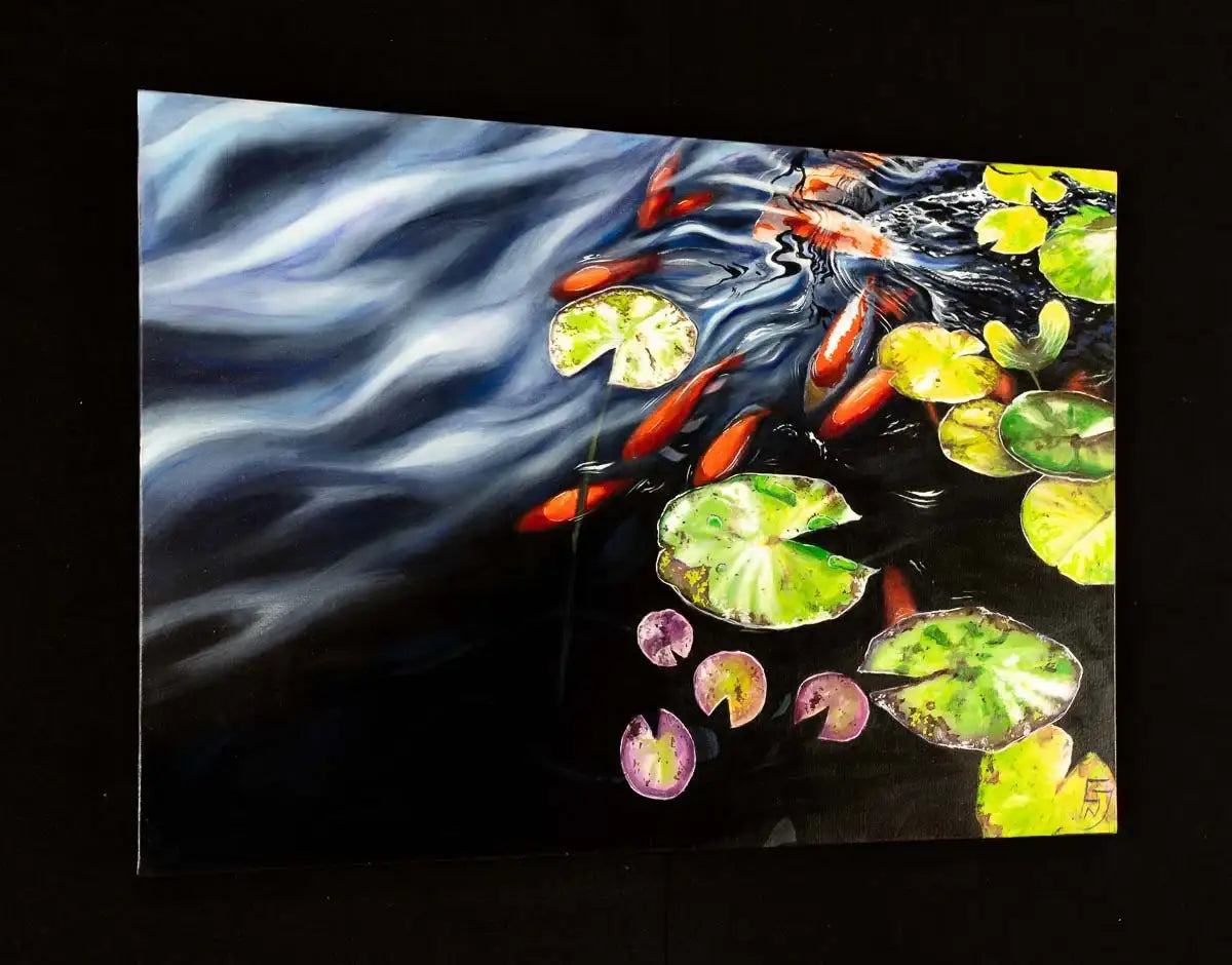 Abashiri - Original by artist Faye Nasser-Joley - Wyecliffe Galleries