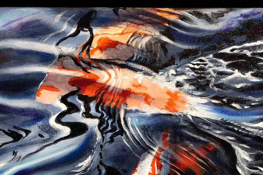 Abashiri - Original by artist Faye Nasser-Joley - Wyecliffe Galleries