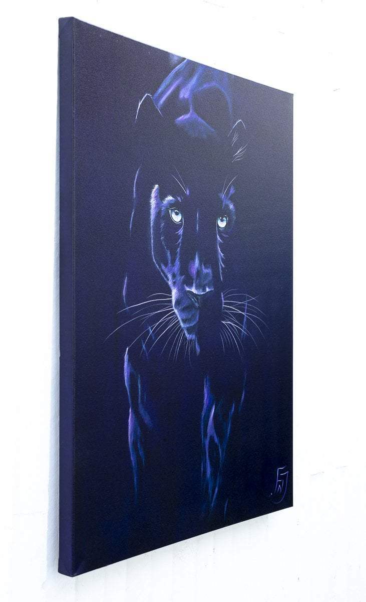 Amethyst - Original - SOLD by artist Faye Nasser Joley - Wyecliffe Galleries