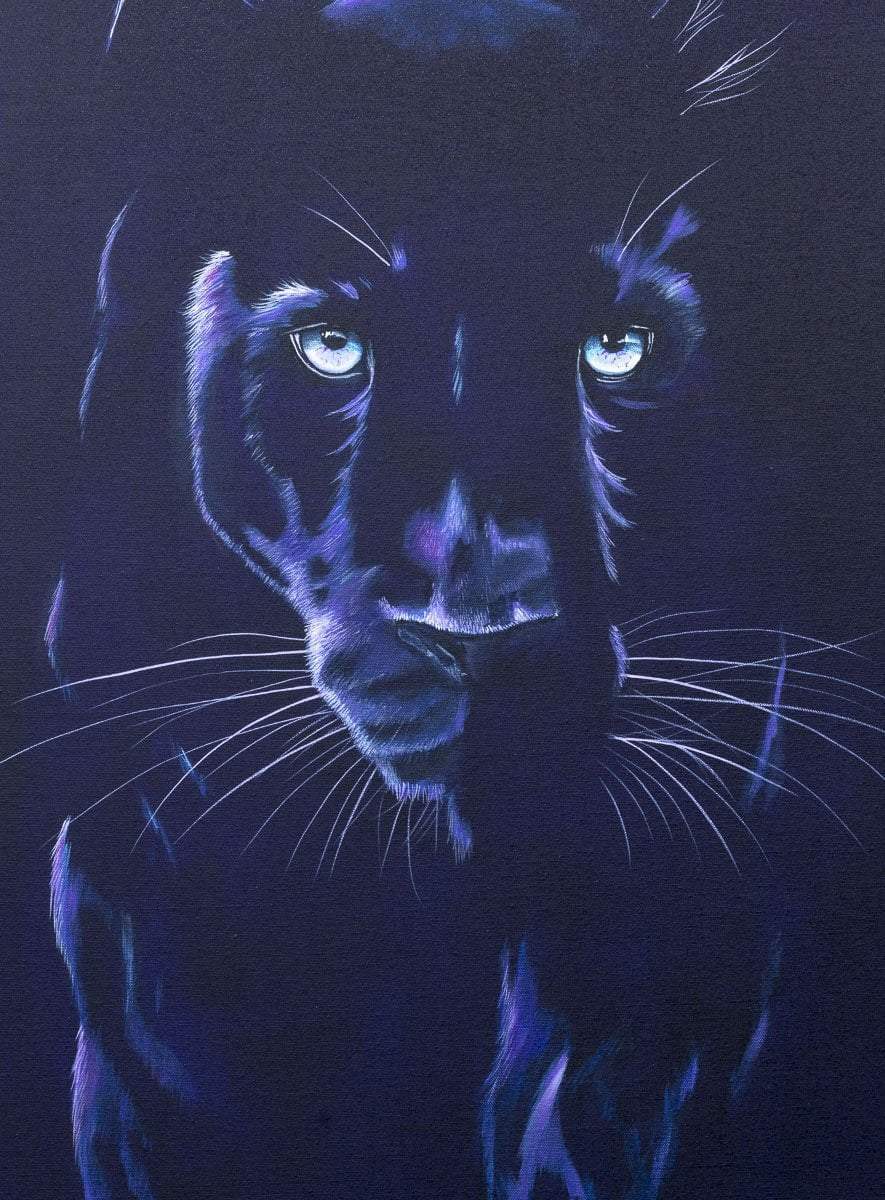 Amethyst - Original - SOLD by artist Faye Nasser Joley - Wyecliffe Galleries