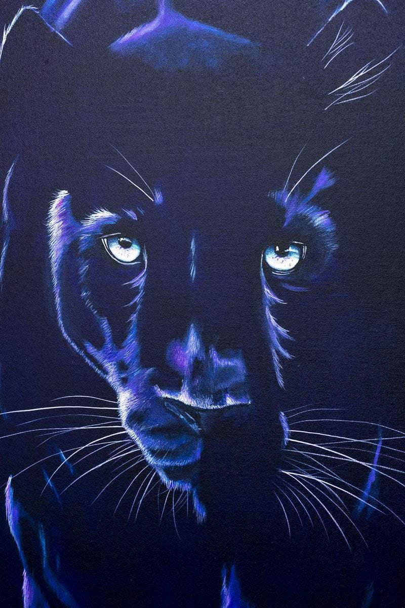 Amethyst - Original - SOLD by artist Faye Nasser Joley - Wyecliffe Galleries