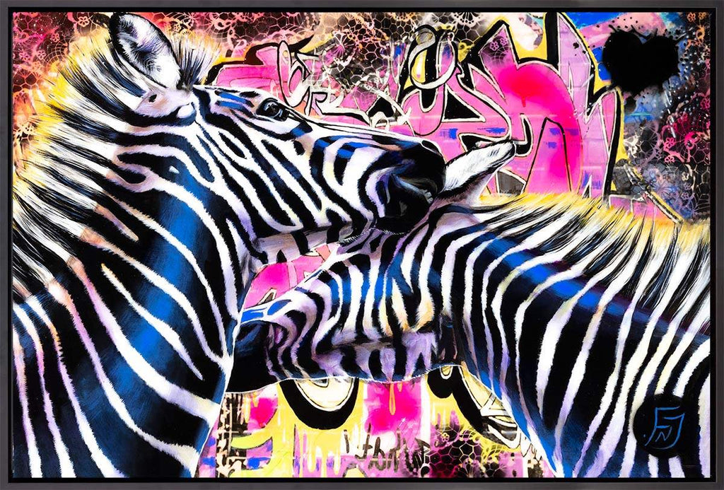 Amore - Original - SOLD by artist Faye Nasser Joley - Wyecliffe Galleries