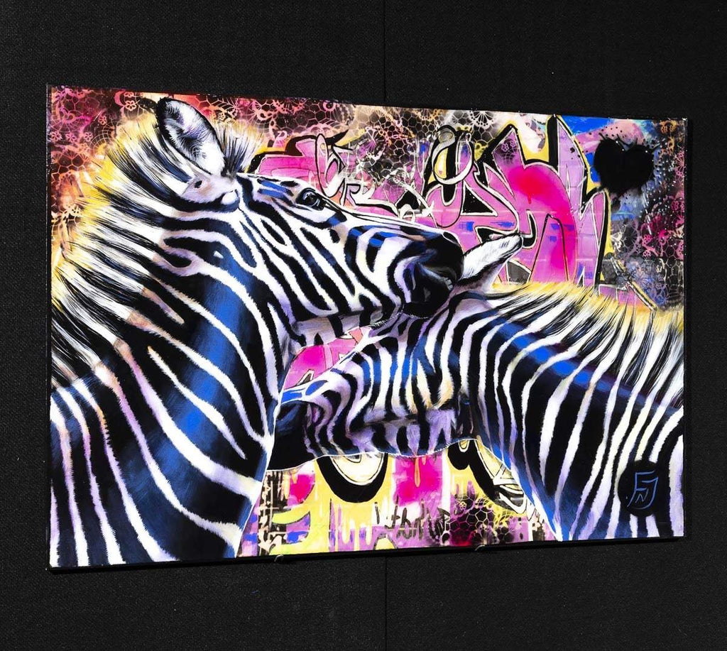 Amore - Original - SOLD by artist Faye Nasser Joley - Wyecliffe Galleries